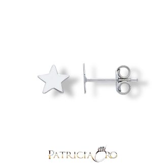 Children’s Star Earrings in 18kt Gold