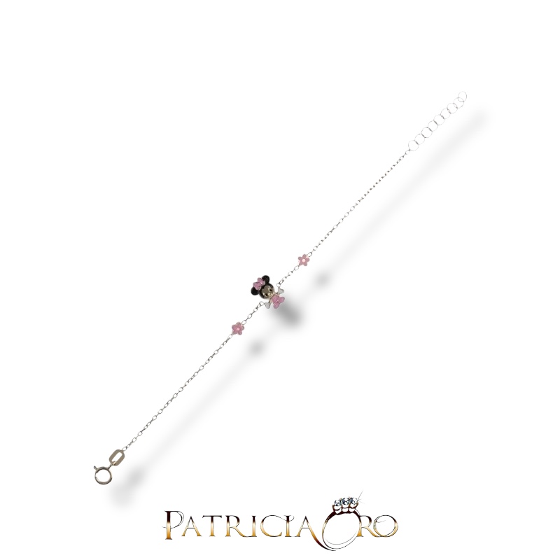 Bracciale Bimba Minnie in Oro 18k | Gioielleria Patricia Oro Bracciale per bimba in oro Minnie, un gioiello made in italy di alta qualità e design