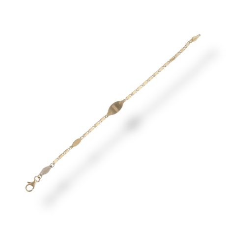 Bracciale Targa Bimbo in Oro 18kt