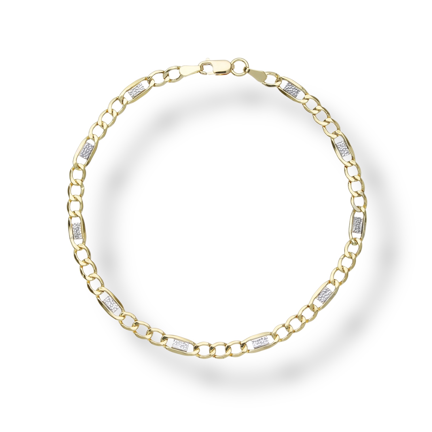 Bracciale da uomo in oro 750, un gioiello di lusso perfetto per un'idea regalo preziosa.