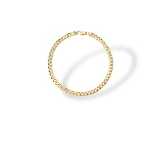 Bracciale da uomo in oro giallo, un gioiello di lusso perfetto per un'idea regalo preziosa.