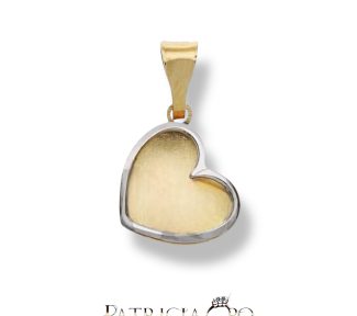 Ciondolo Donna Cuore in Oro, un gioiello di lusso perfetto come idea regalo preziosa.