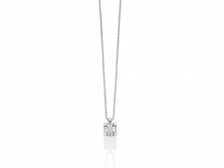 Collana Miluna Diamanti Oro Bianco 750