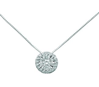 Splendida Collana Miluna Gioielli con diamanti e oro bianco 750, un capolavoro di alta gioielleria.