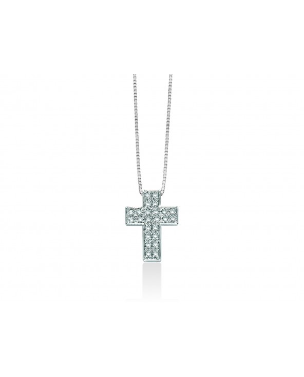 croce-con-diamanti-in-oro-bianco-miluna-cld3991 Croce Miluna in Oro bianco e Diamanti