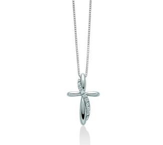 La Croce in Oro e Diamanti Miluna, un gioiello di alta gioielleria che incarna l'eleganza e la raffinatezza. Un'idea regalo preziosa con diamanti scintillanti.