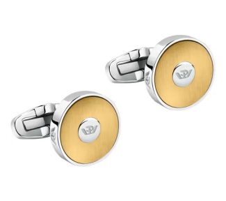 Gemelli Philip Watch in acciaio e oro: un'esemplare espressione di gioielli di lusso per l'uomo elegante.