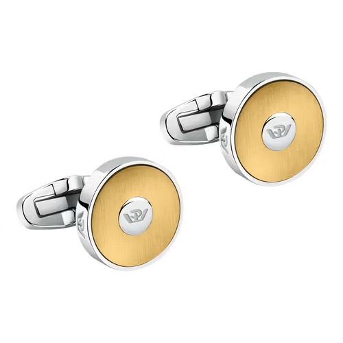 Gemelli Philip Watch in acciaio e oro: un'esemplare espressione di gioielli di lusso per l'uomo elegante.