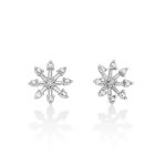 Orecchini Miluna Gioielli in oro bianco e diamanti: l'eleganza senza tempo dei gioielli diamanti per un regalo prezioso.