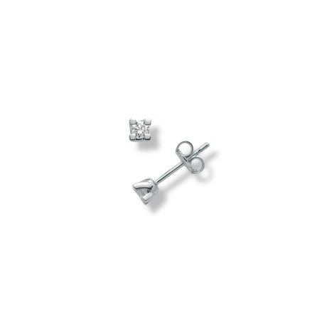 Orecchini Miluna con Diamanti 0.44ct in Oro Bianco 18kt