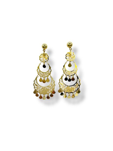 Orecchini Pendenti in Oro 18k Gialli