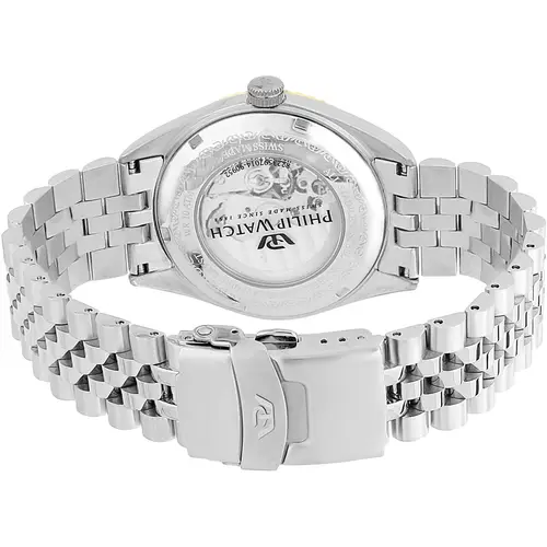 Scopri l'orologio maschile Philip Watch, un gioiello di lusso che incarna l'eleganza e la raffinatezza. Perfetto per chi cerca un accessorio di alta gioielleria. (Vista 4)