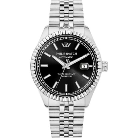 Orologio Maschile Philip Watch Caribe Automatico Acciaio Nero