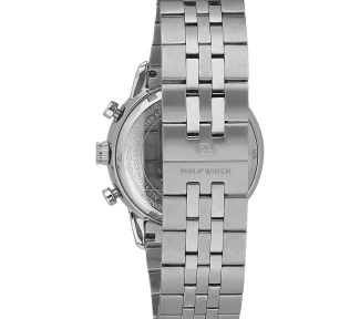 L'orologio Philip Watch Anniversary, un gioiello di lusso per celebrare momenti speciali. Un'idea regalo preziosa per chi ama l'alta gioielleria. (Vista 2)
