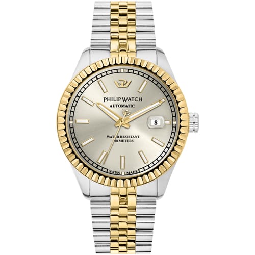 Orologio Philip Watch Maschile - Design Elegante e Raffinato | Gioielleria Patricia Oro Orologio Philip Watch da uomo, un gioiello di lusso per chi ama l'eleganza senza tempo.