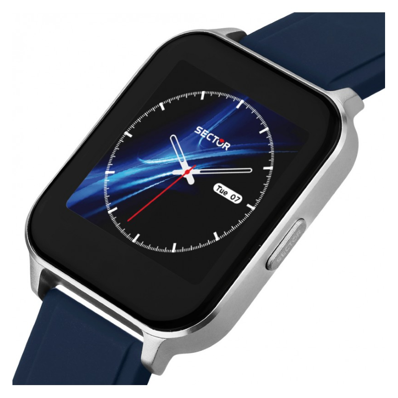 Scopri l'Orologio Smartwatch Sector, un gioiello di tecnologia e design. Perfetto per chi cerca l'eleganza senza rinunciare alla funzionalità. Un'idea regalo preziosa nel mondo dei gioielli di lusso. (Vista 2)