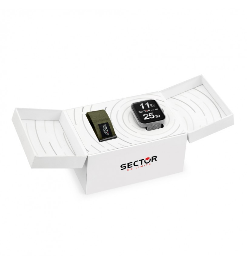 Scopri l'Orologio Smartwatch Sector S-03, un gioiello di lusso che unisce tecnologia e stile. Perfetto per chi cerca un accessorio sofisticato e funzionale. (Vista 2)