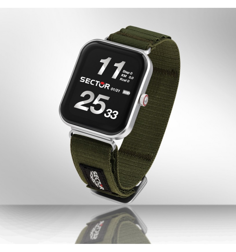 Scopri l'Orologio Smartwatch Sector S-03, un gioiello di lusso che unisce tecnologia e stile. Perfetto per chi cerca un accessorio sofisticato e funzionale. (Vista 4)