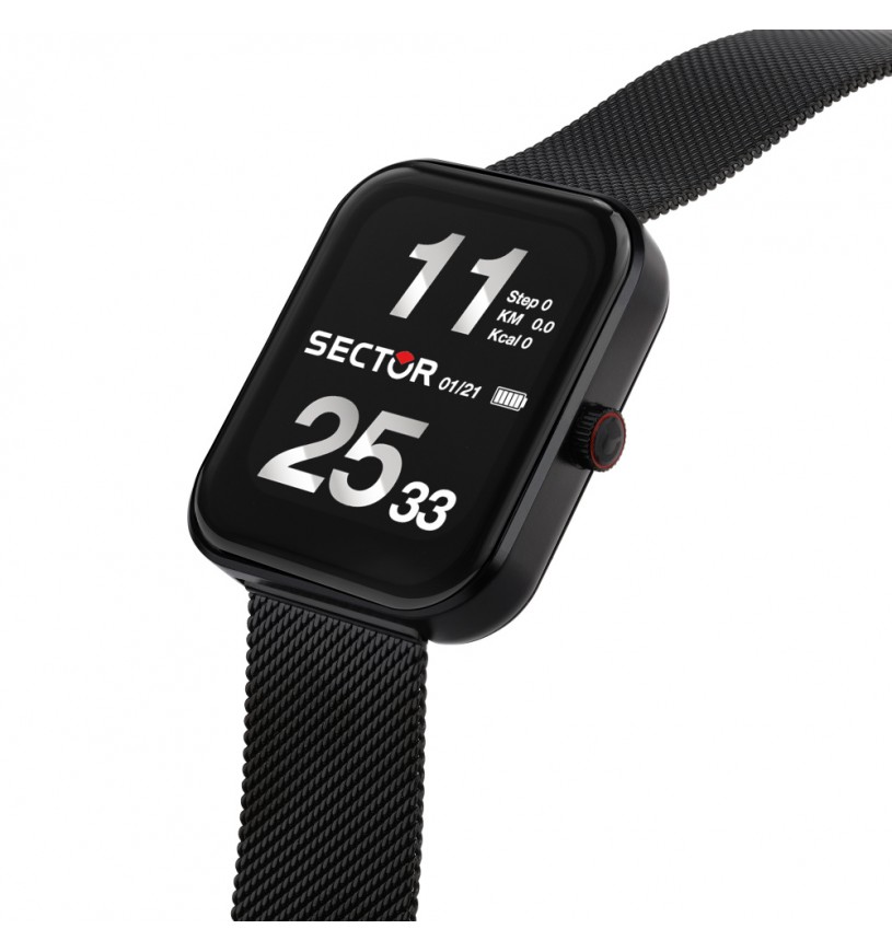 Scopri l'Orologio Smartwatch Sector S-03, un gioiello di lusso che unisce tecnologia e stile. Perfetto per chi cerca un accessorio sofisticato. (Vista 3)