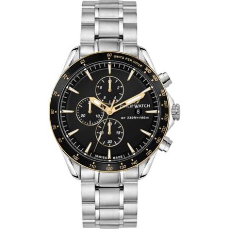 Orologio uomo Philip Watch Blaze in acciaio con vetro zaffiro