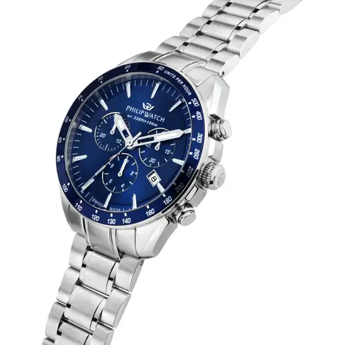 Orologio da uomo Philip Watch Blaze, un gioiello di lusso per chi ama l'eleganza senza tempo. (Vista 3)