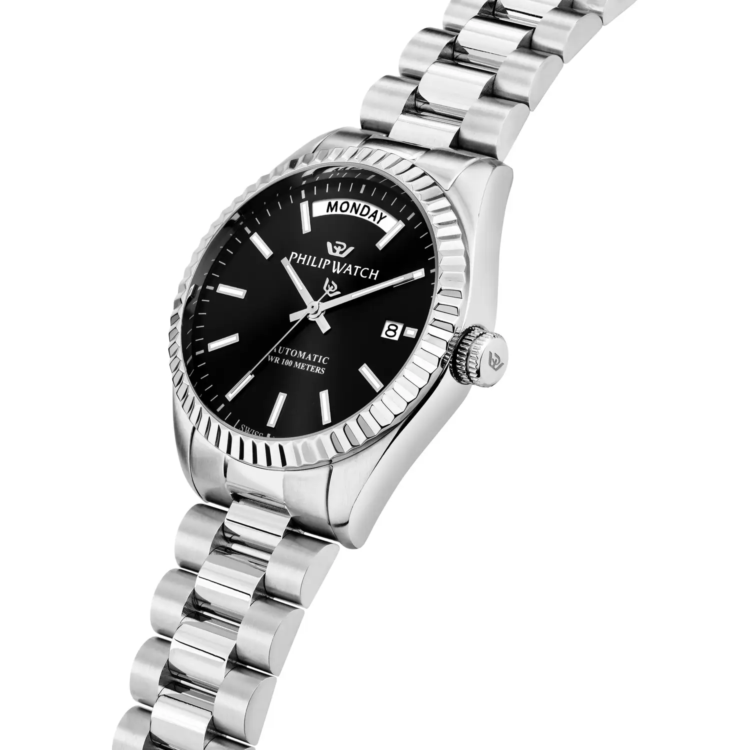 Orologio da uomo Philip Watch Caribe: un gioiello di lusso per l'uomo moderno. (Vista 4)