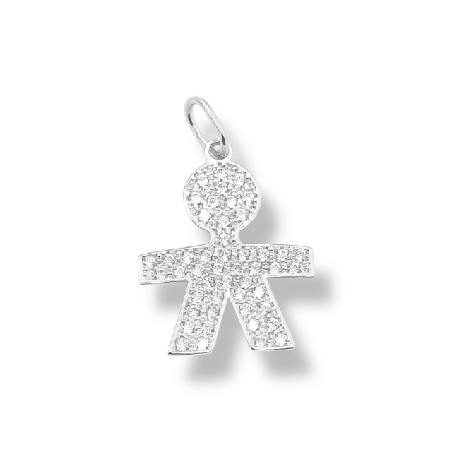 Pendente Sagoma Bimbo in Oro 18k | Gioielleria Patricia Oro Elegante pendente Sagoma Bimbo in oro, un gioiello made in italy di alta qualità, perfetto come idea regalo preziosa.