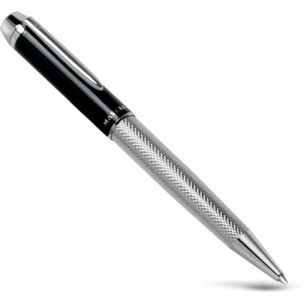 La penna a sfera Maserati Write Instrument, un gioiello di lusso per chi ama l'eleganza e la raffinatezza. Un'idea regalo preziosa.