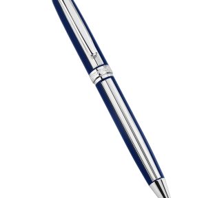 Scopri l'eleganza senza tempo della Penna a Sfera Philip Watch WI: un capolavoro di design blu e argento, perfetto per chi cerca gioielli di lusso.