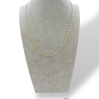 Men's 18kt Bicolour Gold Necklace