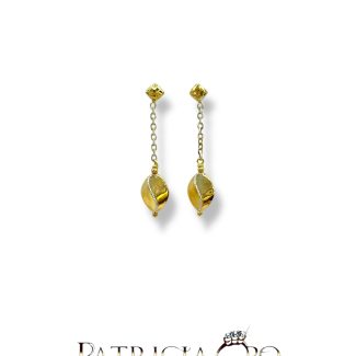 18kt Yellow Gold Drop Earrings