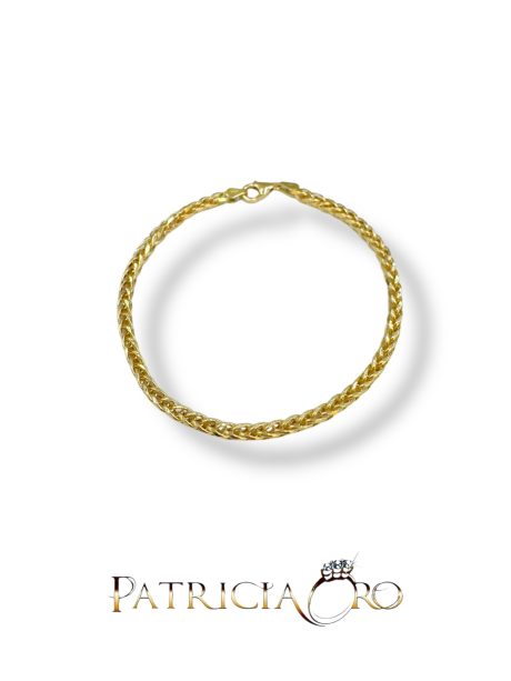 Bracciale Oro 18kt Giallo 5.3 Gr Misura 22 cm