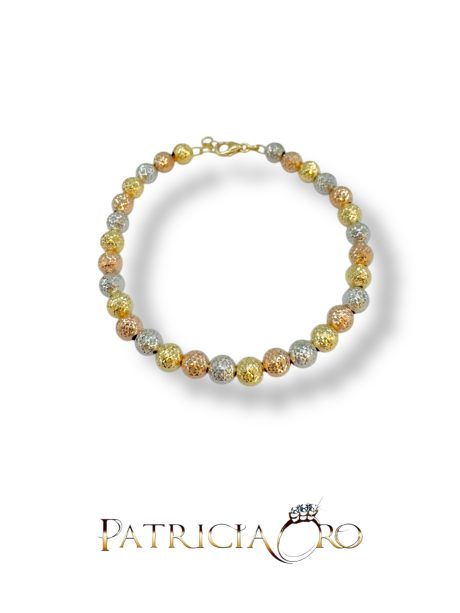Bracciale Donna Oro 18k Tre Colori
