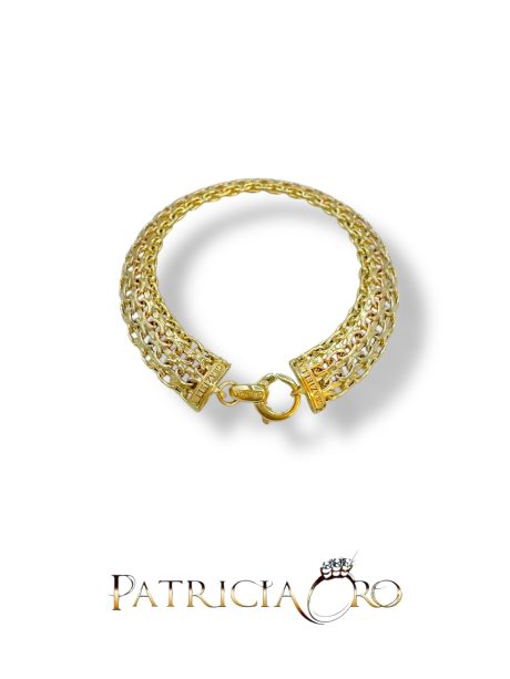 Bracciale Piatto Donna in Oro 18k 750