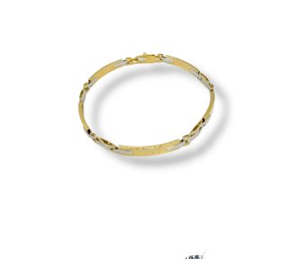 Bracciale da uomo in oro 18k, un gioiello di lusso perfetto per un'idea regalo preziosa.