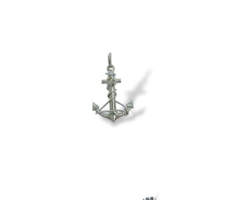 Ciondolo ancora in oro 750, un gioiello di lusso perfetto per un regalo prezioso.