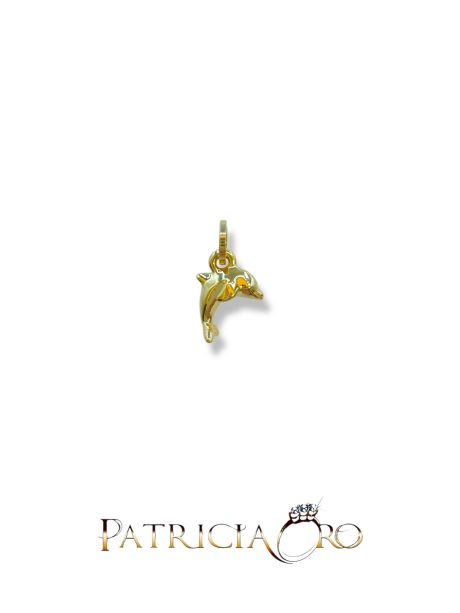 Ciondolo Delfino in Oro 750 (18kt)