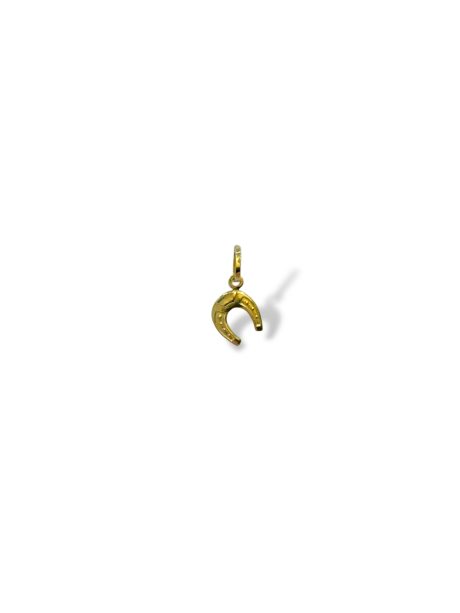 Ciondolo Ferro di Cavallo in Oro 18kt Oro Giallo