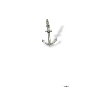 Ciondolo in oro maschile a forma di ancora, un gioiello di lusso perfetto per un regalo prezioso.