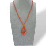 Splendida Collana in Corallo Sciacca di Patricia Oro Creations, un gioiello made in italy di alta gioielleria.