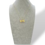Splendida Collana Fiocco in Oro 750, un gioiello di lusso che incarna l'eleganza e la raffinatezza dell'alta gioielleria. (Vista 2)