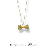 Splendida Collana Fiocco in Oro 750, un gioiello di lusso che incarna l'eleganza e la raffinatezza dell'alta gioielleria.