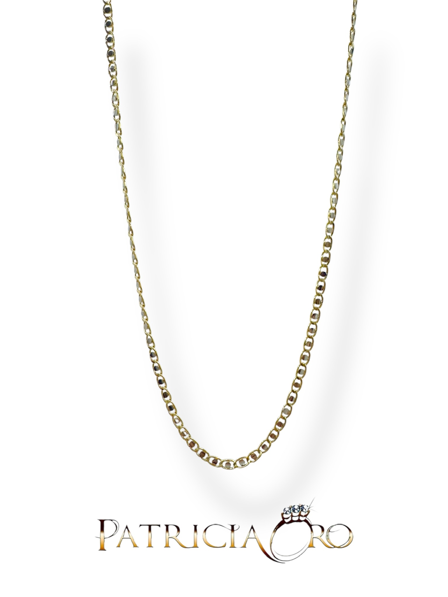 Collana in oro 750 da uomo, un gioiello di lusso perfetto per un'idea regalo preziosa. (Vista 2)