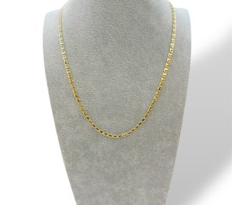 Collana in oro 750 da uomo, un gioiello di lusso perfetto per un'idea regalo preziosa.