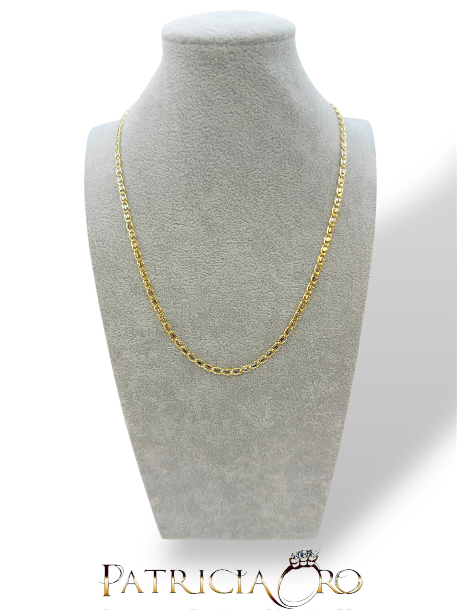 Collana in oro 750 da uomo, un gioiello di lusso perfetto per un'idea regalo preziosa.