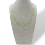 Collana in oro bicolore da uomo, un gioiello di lusso perfetto per un regalo prezioso.