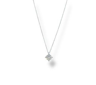 La Collana Punto Luce in Diamante di Davite&Delucchi, un gioiello di alta gioielleria, perfetto per un'idea regalo preziosa.