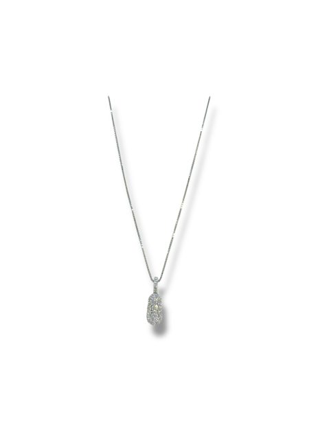 Collana Trilogy Diamanti Oro Bianco 18kt Davite&Delucchi
