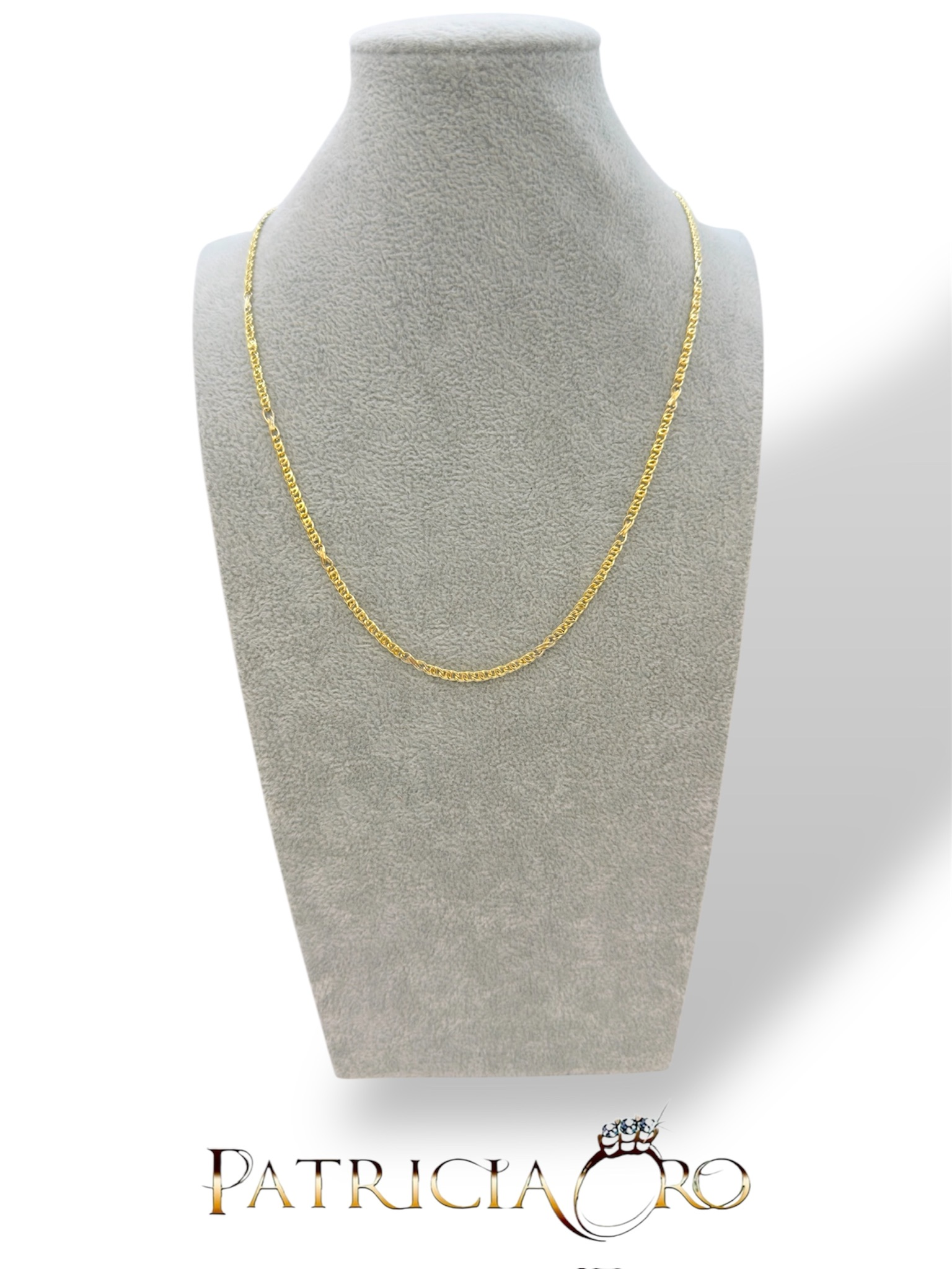 Collana da uomo in oro 750, un gioiello di lusso perfetto per un regalo prezioso.