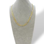 Collana da uomo in oro bicolore, un gioiello di lusso perfetto per un regalo prezioso.
